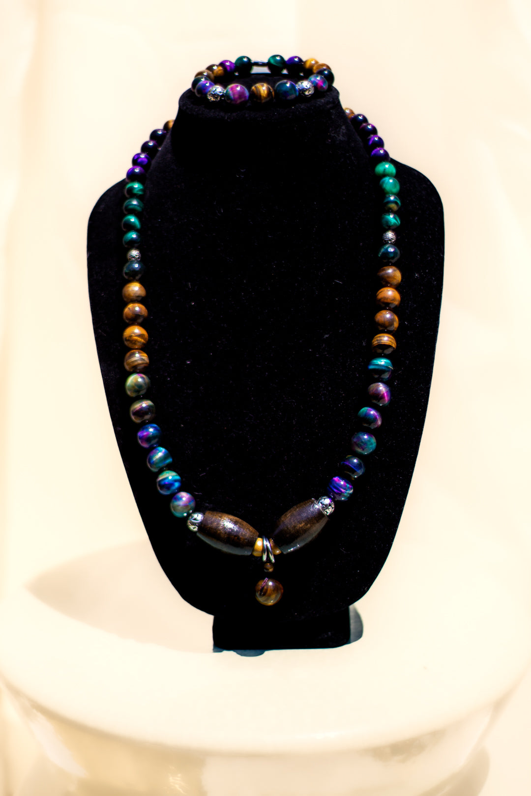 Rainbow Tiger's Jewelry Set
