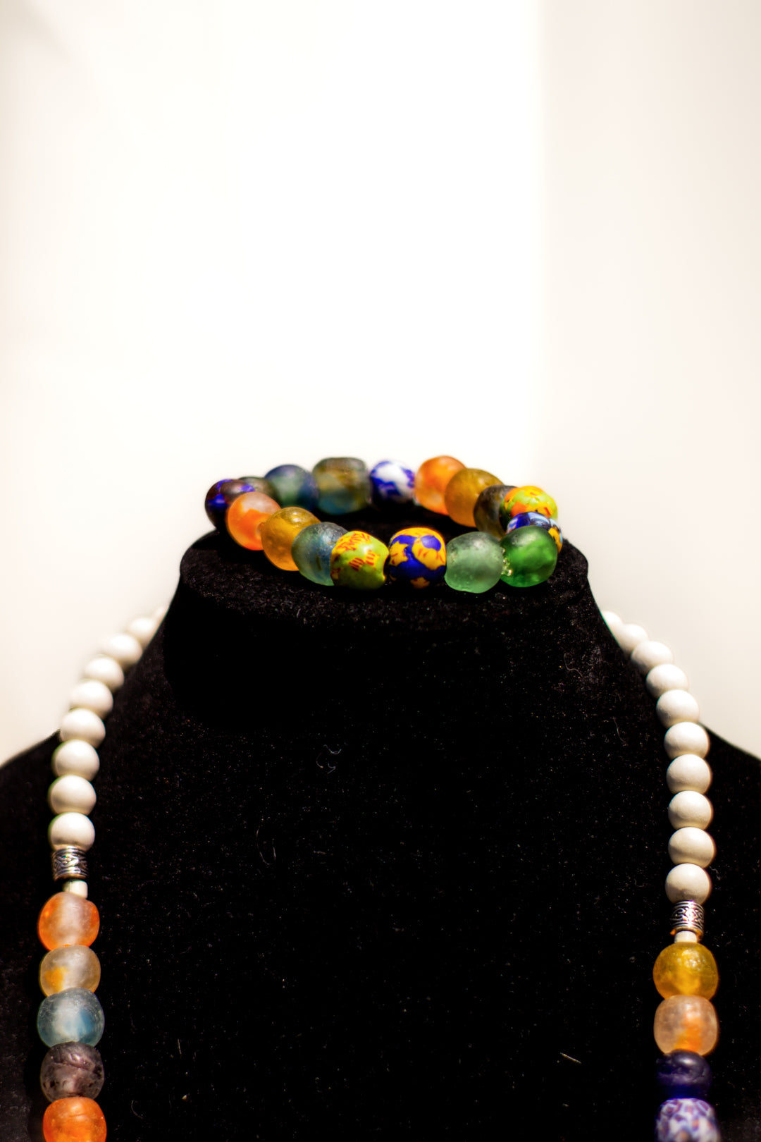 African Glass Jewelry Set