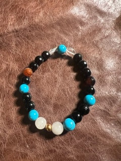 Black and Turquiose