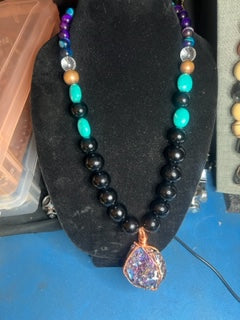 Peacock Necklace