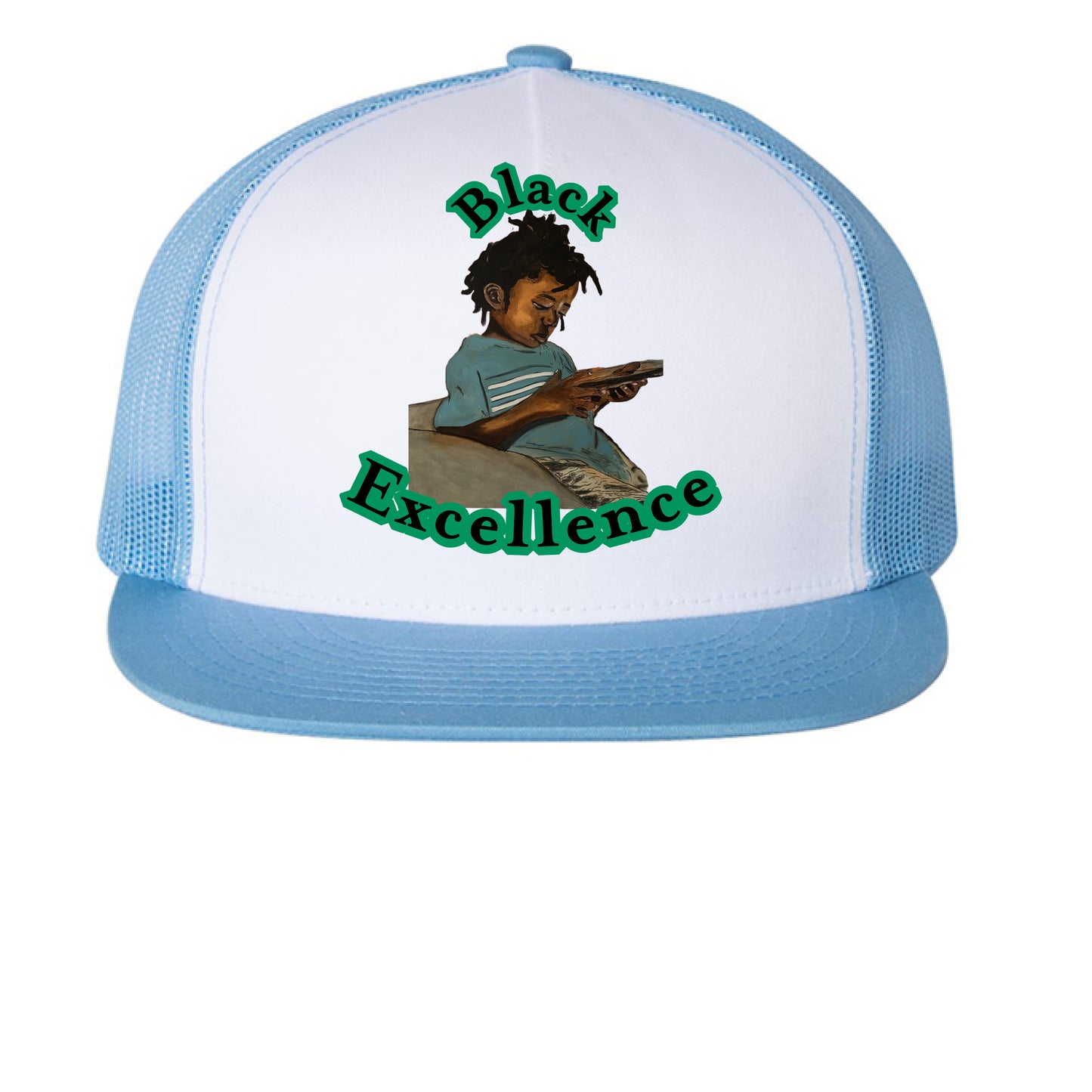 Carolina Blue/ White/ Caroline Blue - FRONT