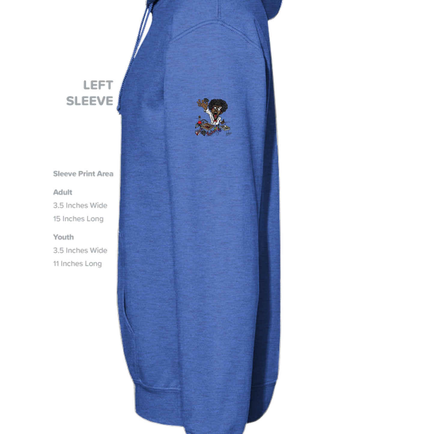Heather Sport Royal - SLEEVE_LEFT