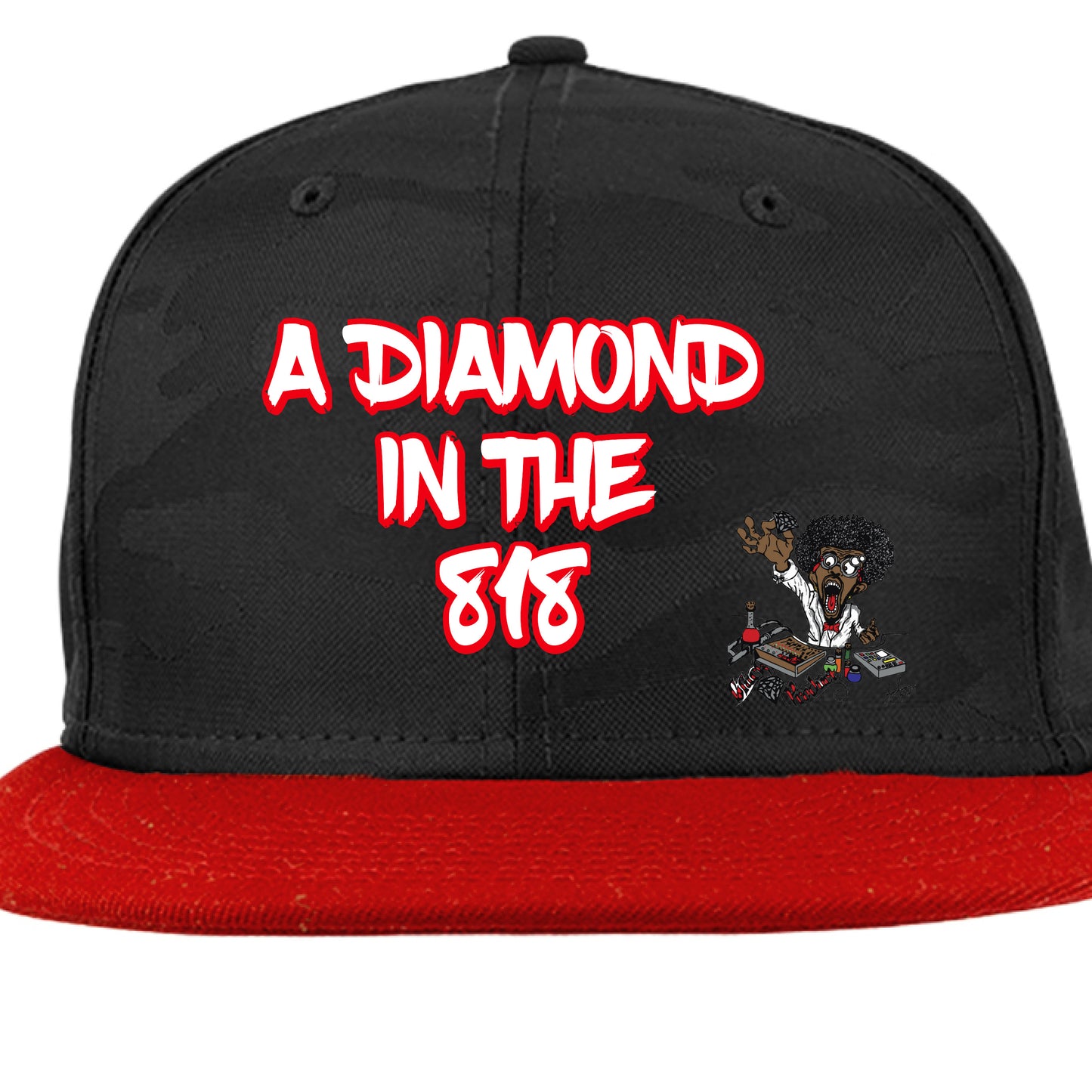 Scarlet/Blk Ca - FRONT
