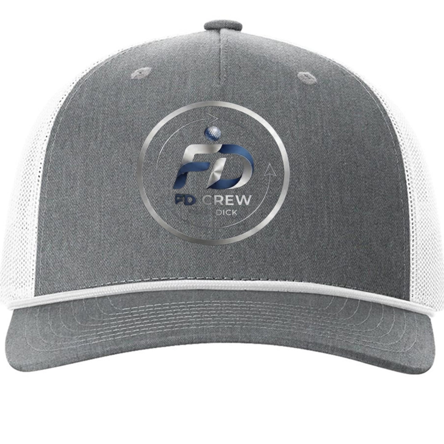 Heather Grey/ White - 112FPR - FRONT