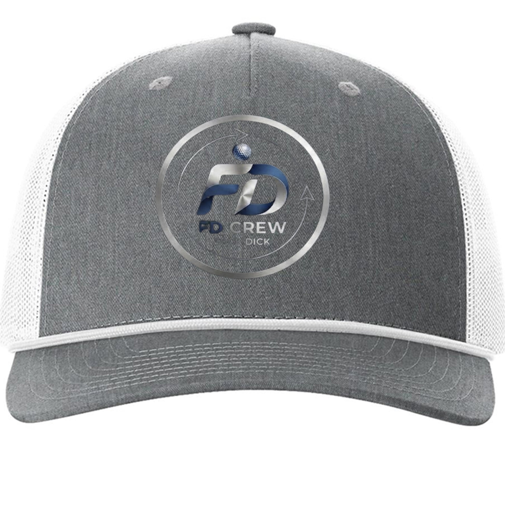Heather Grey/ White - 112FPR - FRONT